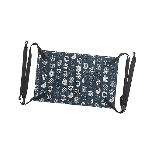 JISADER Katzen-Hängemattenbett zum Aufhängen, weiches Haustierbett, Lounge, atmungsaktiv, bequem, Haustierkäfig, Hängematte, Ruheunterlage, Schlafunterlage, Doppellagiges Leinen JISADER Katzen-Hängemattenbett zum Aufhängen, weiches Haustierbett, Lounge, atmungsaktiv, bequem, Haustierkäfig, Hängematte, Ruheunterlage, Schlafunterlage, Doppellagiges Leinen von JISADER