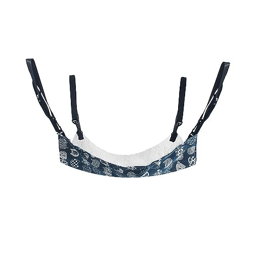 JISADER Katzen-Hängemattenbett zum Aufhängen, weiches Haustierbett, Lounge, atmungsaktiv, bequem, Haustierkäfig, Hängematte, Ruheunterlage, Schlafunterlage, Flannel JISADER Katzen-Hängemattenbett zum Aufhängen, weiches Haustierbett, Lounge, atmungsaktiv, bequem, Haustierkäfig, Hängematte, Ruheunterlage, Schlafunterlage, Flannel von JISADER