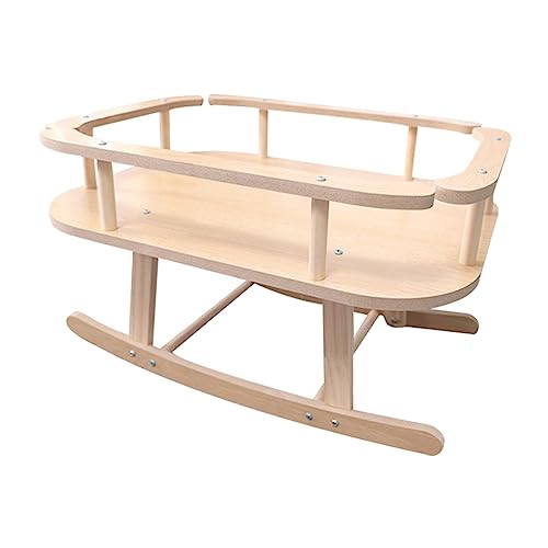 JISADER Katzen-Lounge-Bett, Katzen- und kleines Hundebett, Holz-Schaukelbett, Hängematte, Katzen-Lounge-Stuhl für JISADER Katzen-Lounge-Bett, Katzen- und kleines Hundebett, Holz-Schaukelbett, Hängematte, Katzen-Lounge-Stuhl für von JISADER