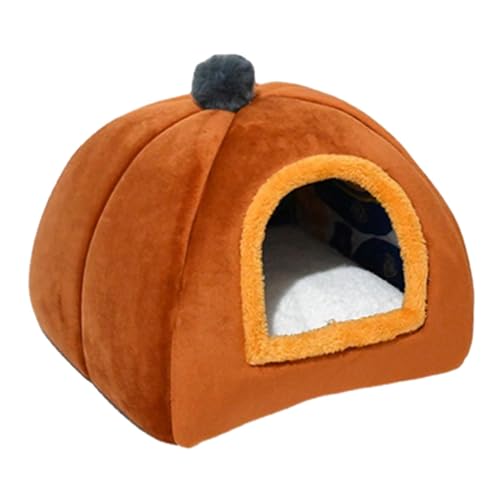 JISADER Katzenbett, Haustierbett, zum Schlafen, Schlummern, beruhigender Zwinger, weiches, halbgeschlossenes Katzennest, Katzenhaus für Welpen, kleine Hunde, Braun M JISADER Katzenbett, Haustierbett, zum Schlafen, Schlummern, beruhigender Zwinger, weiches, halbgeschlossenes Katzennest, Katzenhaus für Welpen, kleine Hunde, Braun M von JISADER