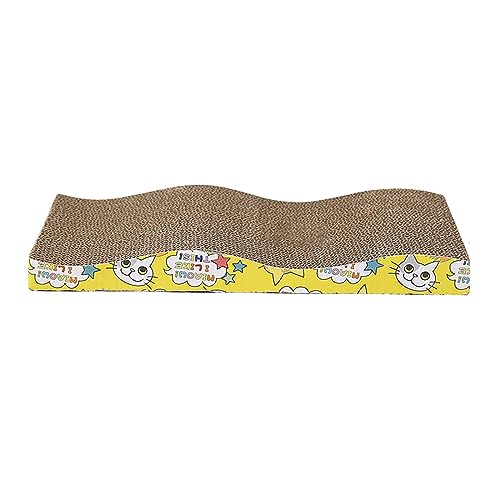 JISADER Katzenkratz Lounge Bett, Katzenkratzer Aus Pappe, Katzen Trainingsspielzeug, Langlebige Katzenkratzpads Zum Schlafen, wellig JISADER Katzenkratz Lounge Bett, Katzenkratzer Aus Pappe, Katzen Trainingsspielzeug, Langlebige Katzenkratzpads Zum Schlafen, wellig von JISADER