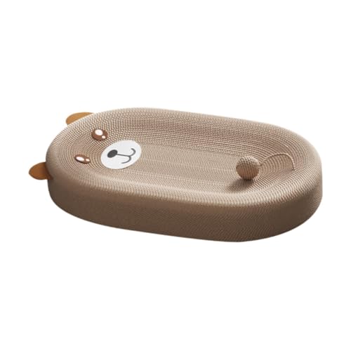 JISADER Katzenkratz Loungebett mit Interaktivem Ball für, Klein JISADER Katzenkratz Loungebett mit Interaktivem Ball für, Klein von JISADER
