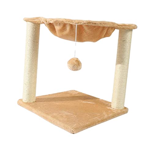 JISADER Katzenkratzbaum, Katzenbaumtürme, interaktives Katzenspielzeug, Ballhängematte zum Ausruhen JISADER Katzenkratzbaum, Katzenbaumtürme, interaktives Katzenspielzeug, Ballhängematte zum Ausruhen von JISADER