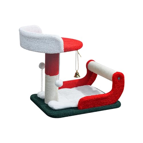 JISADER Katzenkratzbaum, Katzenkratzer für Hauskatzen, Möbelschutz, Schleifklaue, Kratzbrett, einzelne Schicht JISADER Katzenkratzbaum, Katzenkratzer für Hauskatzen, Möbelschutz, Schleifklaue, Kratzbrett, einzelne Schicht von JISADER
