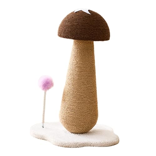 JISADER Katzenkratzbrett, Katzenspielzeug, interaktiver Kratzbaum, Heimtierbedarf, Katzenkrallenkratzer, Katzenkletterbaum zum Ausruhen von Kätzchen, Ohne Plattenspieler, Braun JISADER Katzenkratzbrett, Katzenspielzeug, interaktiver Kratzbaum, Heimtierbedarf, Katzenkrallenkratzer, Katzenkletterbaum zum Ausruhen von Kätzchen, Ohne Plattenspieler, Braun von JISADER