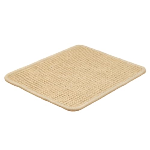 JISADER Katzenkratzmatte, Sisal, Katzenkratzpad, Möbelschutz, horizontales Kätzchen-Kratzbrett für Bodenbedarf, 30 cm x 40 cm JISADER Katzenkratzmatte, Sisal, Katzenkratzpad, Möbelschutz, horizontales Kätzchen-Kratzbrett für Bodenbedarf, 30 cm x 40 cm von JISADER