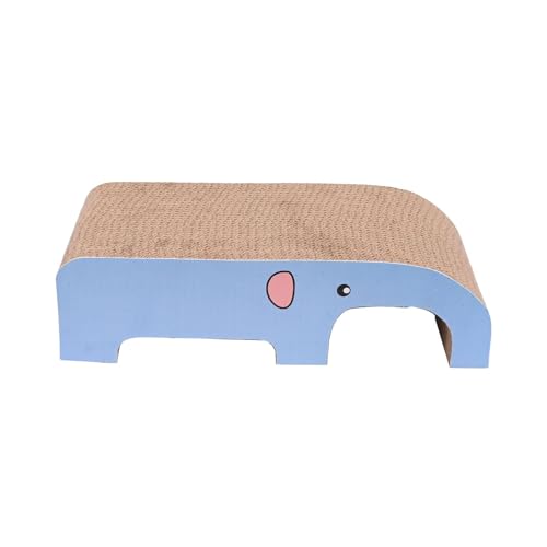 JISADER Katzenkratzpads, Katzenkratz-Loungebett, großes Sofa, langlebiges, wendbares Kratzbrett zum Spielen von Katzen beim Kratzen, Elefant JISADER Katzenkratzpads, Katzenkratz-Loungebett, großes Sofa, langlebiges, wendbares Kratzbrett zum Spielen von Katzen beim Kratzen, Elefant von JISADER
