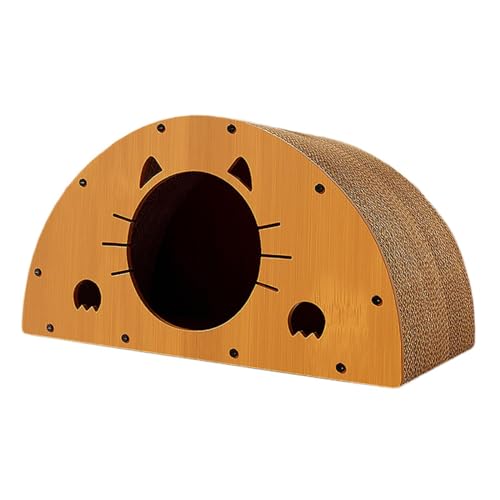 JISADER Katzenkratzspielzeug, gewelltes Katzenkratzbrett, interaktives Kratzbrett mit Schleifklauen für schlafende Hauskatzen, ohne Hanfball JISADER Katzenkratzspielzeug, gewelltes Katzenkratzbrett, interaktives Kratzbrett mit Schleifklauen für schlafende Hauskatzen, ohne Hanfball von JISADER