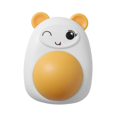 JISADER Katzenminze-Spielzeug-Wandbälle, Kätzchen-Wandspielzeug, beißspielzeug, drehbares interaktives beißspielzeug, interaktives Katzenspielzeug zum Kauen, Gelber Bär JISADER Katzenminze-Spielzeug-Wandbälle, Kätzchen-Wandspielzeug, beißspielzeug, drehbares interaktives beißspielzeug, interaktives Katzenspielzeug zum Kauen, Gelber Bär von JISADER