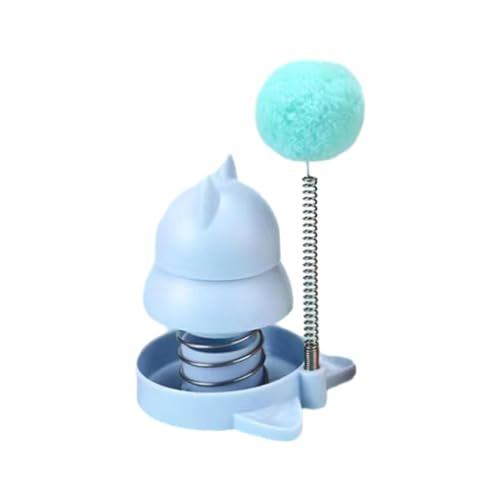 JISADER Katzensnack, essbarer Ball, interaktives Katzenspielzeug, kaubar, tragbarer Katzenminze-Aufkleber, Katzenwand-Leckerli für geschliffene Glasfenster im, Blau JISADER Katzensnack, essbarer Ball, interaktives Katzenspielzeug, kaubar, tragbarer Katzenminze-Aufkleber, Katzenwand-Leckerli für geschliffene Glasfenster im, Blau von JISADER