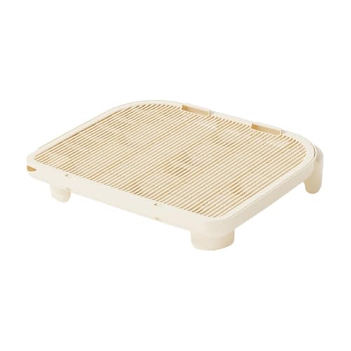 JISADER Katzenstreumatte für Haustiere, Katzenstreuunterlage, waschbar, Trittbrettunterlage für Katzentoiletten, für die Toilette, Heimtierbedarf, Milchkaffee JISADER Katzenstreumatte für Haustiere, Katzenstreuunterlage, waschbar, Trittbrettunterlage für Katzentoiletten, für die Toilette, Heimtierbedarf, Milchkaffee von JISADER