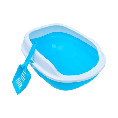 JISADER Katzentoilette, Oben offen, Katzentoilette, Katzentoilette, Katzentoilette mit hoher Seite, Blau JISADER Katzentoilette, Oben offen, Katzentoilette, Katzentoilette, Katzentoilette mit hoher Seite, Blau von JISADER