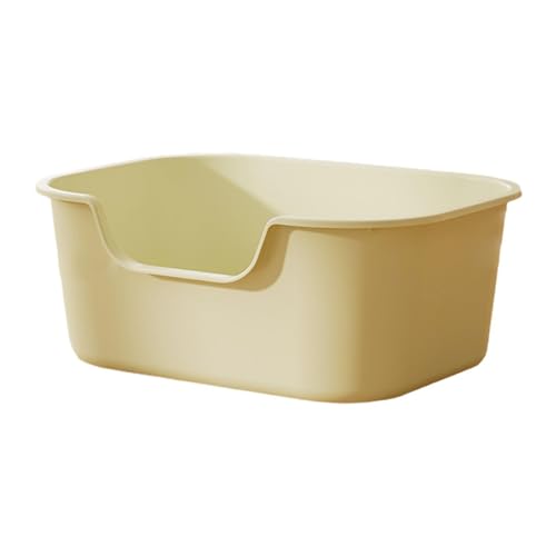 JISADER Katzentoilette mit offener Oberseite, Katzentoilette, Katzenstreulöffel, Katzenbettpfanne, große Katzentoilette, Grün JISADER Katzentoilette mit offener Oberseite, Katzentoilette, Katzenstreulöffel, Katzenbettpfanne, große Katzentoilette, Grün von JISADER