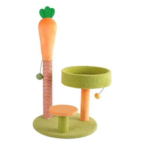 JISADER Kitten Climbing Furnitures Kratzbaum mit Kratzbaum, Kratzbaum für Katzen, Krallenkratzer für Katzen JISADER Kitten Climbing Furnitures Kratzbaum mit Kratzbaum, Kratzbaum für Katzen, Krallenkratzer für Katzen von JISADER