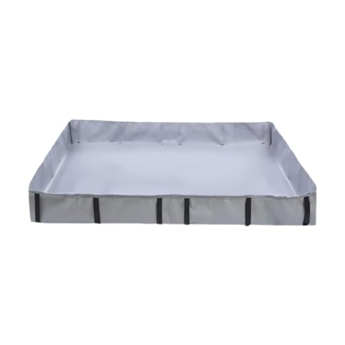 JISADER Kleine Haustierkäfigkäfig -Liner wasserdichte Liner Mat Cage Accessoires Keine undicht für Hasenfrettchen, Grau von JISADER