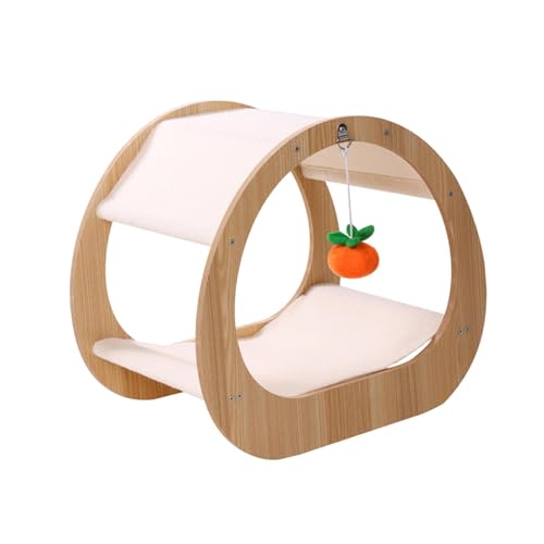 JISADER Kratzbaum für Katzen, multifunktional, Katzenmöbel, Kletternest, Katzen-Klettergerüst für Zimmerkatzen, Kaninchen, kleine und mittelgroße Katzen JISADER Kratzbaum für Katzen, multifunktional, Katzenmöbel, Kletternest, Katzen-Klettergerüst für Zimmerkatzen, Kaninchen, kleine und mittelgroße Katzen von JISADER