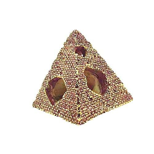 JISADER Kreative Aquarium-Dekoration, Fischunterstand, altägyptische Pyramiden-Statue, Aquarium-Ornamente zum Verstecken von Zuchtfischen, Aquarien unter, l JISADER Kreative Aquarium-Dekoration, Fischunterstand, altägyptische Pyramiden-Statue, Aquarium-Ornamente zum Verstecken von Zuchtfischen, Aquarien unter, l von JISADER