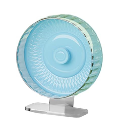 JISADER Laufräder für Hamster, Laufspielzeug für kleine Tiere, 17,8 cm, Käfigspielzeug, rund, Laufrad für kleine Tiere, leise, für Ratten, Igel, Blau JISADER Laufräder für Hamster, Laufspielzeug für kleine Tiere, 17,8 cm, Käfigspielzeug, rund, Laufrad für kleine Tiere, leise, für Ratten, Igel, Blau von JISADER