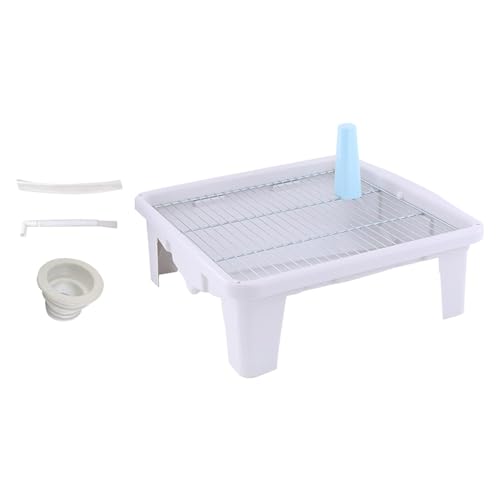 JISADER Netz-Trainingstoilette, Töpfchentablett für Hunde, Haustier-Trainingsunterlage, Hundetoilette für, Weiß JISADER Netz-Trainingstoilette, Töpfchentablett für Hunde, Haustier-Trainingsunterlage, Hundetoilette für, Weiß von JISADER