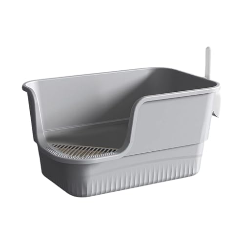 JISADER Offene Katzentoilette, Katzentoilette, Katzentoilette, Katzentoilette, Grau JISADER Offene Katzentoilette, Katzentoilette, Katzentoilette, Katzentoilette, Grau von JISADER