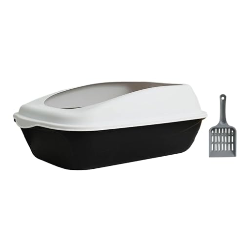 JISADER Offene Katzentoilette, Töpfchentoilette, abnehmbar, Haustierbedarf, Schwarz JISADER Offene Katzentoilette, Töpfchentoilette, abnehmbar, Haustierbedarf, Schwarz von JISADER