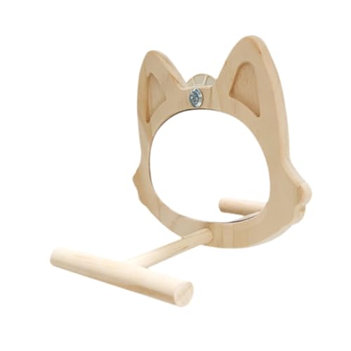 JISADER Papagei Holz Spiegel Ständer Papagei Interaktive Spielen Spielzeug Vogel Sittich Spiegel Katze Spiegel Ständer Spielzeug JISADER Papagei Holz Spiegel Ständer Papagei Interaktive Spielen Spielzeug Vogel Sittich Spiegel Katze Spiegel Ständer Spielzeug von JISADER