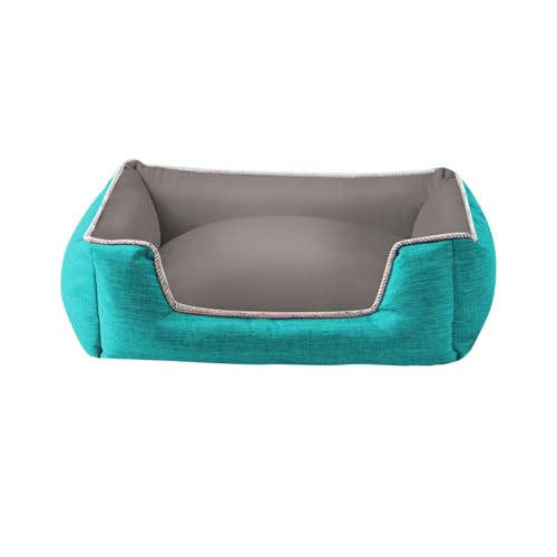 JISADER Pet House Hundebett, Abnehmbarer Bezug, für den Innenbereich, für Welpen, Sofa, Katzenbett für Zwinger, Schlafzimmer, Tierhandlung, mittelgroße, M blau JISADER Pet House Hundebett, Abnehmbarer Bezug, für den Innenbereich, für Welpen, Sofa, Katzenbett für Zwinger, Schlafzimmer, Tierhandlung, mittelgroße, M blau von JISADER