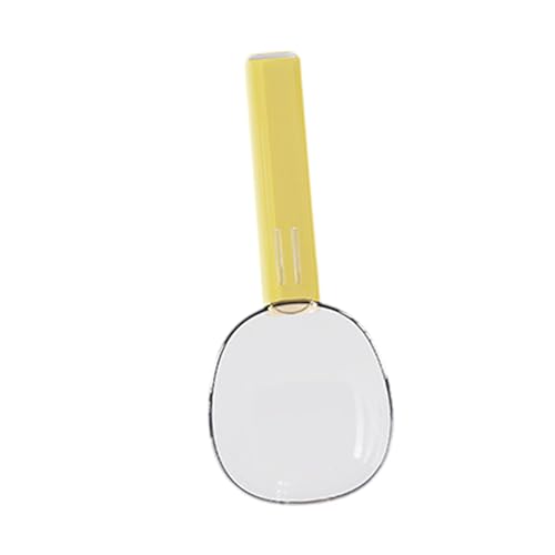 JISADER Pet Treat Dogs Löffel mit Beutelclip, Katze Messbecher, Katzenfutter Messlöffel für den Laden, Gelb JISADER Pet Treat Dogs Löffel mit Beutelclip, Katze Messbecher, Katzenfutter Messlöffel für den Laden, Gelb von JISADER