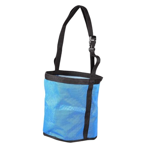 JISADER Pferdespeisetasche Heuheugebräune einstellbar kein Abfall Getreide Futtermittelbeutel zum Hängen zum Hängen, Blau JISADER Pferdespeisetasche Heuheugebräune einstellbar kein Abfall Getreide Futtermittelbeutel zum Hängen zum Hängen, Blau von JISADER