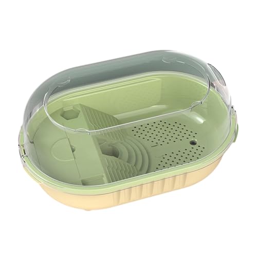 JISADER Reptile Habitats Schildkrötenbecken, Aquarium, Terrapin Lake Frog Turtle Habitat mit Deckel, Reptilienbecken, L JISADER Reptile Habitats Schildkrötenbecken, Aquarium, Terrapin Lake Frog Turtle Habitat mit Deckel, Reptilienbecken, L von JISADER