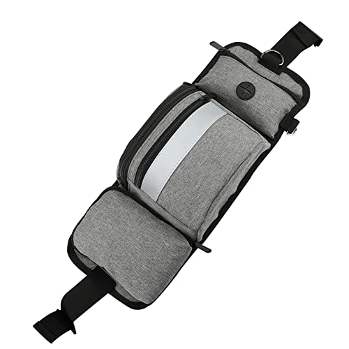 JISADER Taille Multi Pockets Treat Bags Langlebige Bag für Doggie Walking Carry Pet Puppy Training Running, GRAU JISADER Taille Multi Pockets Treat Bags Langlebige Bag für Doggie Walking Carry Pet Puppy Training Running, GRAU von JISADER