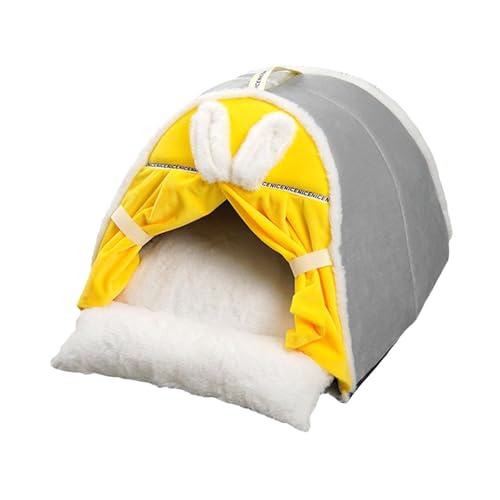JISADER Tragbare Hundehütte für den Winter, warmes Zelthaus, selbstwärmend, waschbar, Katzennest, Hundebett für kleine und mittelgroße Hunde, Winter, l JISADER Tragbare Hundehütte für den Winter, warmes Zelthaus, selbstwärmend, waschbar, Katzennest, Hundebett für kleine und mittelgroße Hunde, Winter, l von JISADER