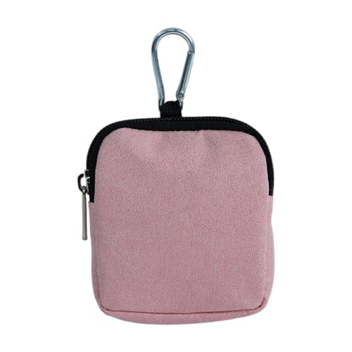 JISADER Tragbarer Und Praktischer Leckerlibeutel für Hunde, Ideal für Welpentraining, Ideal für Spaziergänge Im Freien, Rosa von JISADER