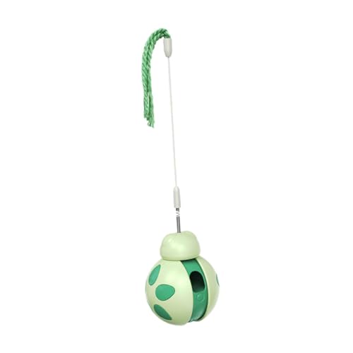 JISADER Tumbler Katzenleckerli-Ball Katzenleckerli-Spielzeug, Slow Feeder, Leckerli-Ball Katzenleckerli-Spielzeug für Kätzchen, GrÜn JISADER Tumbler Katzenleckerli-Ball Katzenleckerli-Spielzeug, Slow Feeder, Leckerli-Ball Katzenleckerli-Spielzeug für Kätzchen, GrÜn von JISADER