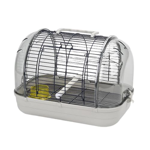 JISADER Villa Vogelkäfig Transportkäfig Leichter Vogelträger Haustierkäfig für kleine Vögel, Grau JISADER Villa Vogelkäfig Transportkäfig Leichter Vogelträger Haustierkäfig für kleine Vögel, Grau von JISADER
