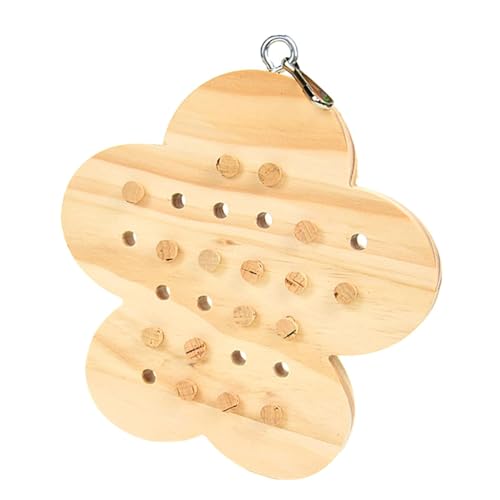 JISADER Vogel-Kauspielzeug, Papageienkäfig, beißspielzeug, Anhänger, Papageien-Puzzle-Spielzeug für Sittiche, Blume JISADER Vogel-Kauspielzeug, Papageienkäfig, beißspielzeug, Anhänger, Papageien-Puzzle-Spielzeug für Sittiche, Blume von JISADER