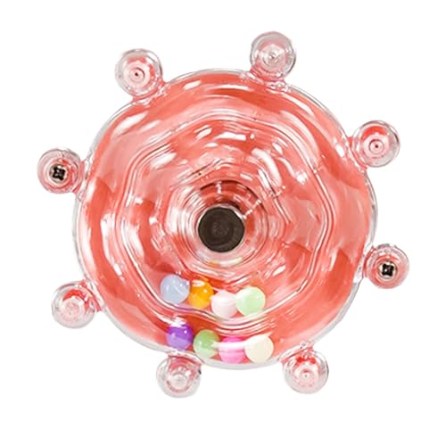 JISADER Vogel-Papageienkäfig-Spielzeug, Papageien-Drehrad, Rassel, Bereicherungsspielzeug, Papageien-Übungsspielzeug für Aras, ROSA JISADER Vogel-Papageienkäfig-Spielzeug, Papageien-Drehrad, Rassel, Bereicherungsspielzeug, Papageien-Übungsspielzeug für Aras, ROSA von JISADER