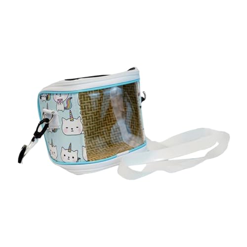 JISADER Vogel-Tragetasche, Umhängetasche, Hamster-Tragetasche, transparente Handtasche, Reise-Papageienkäfig, für Spaziergänge, Wandern, Outdoor-Einsatz, Einhorn JISADER Vogel-Tragetasche, Umhängetasche, Hamster-Tragetasche, transparente Handtasche, Reise-Papageienkäfig, für Spaziergänge, Wandern, Outdoor-Einsatz, Einhorn von JISADER