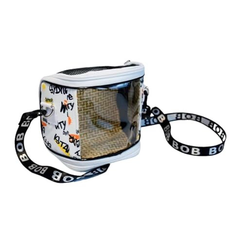 JISADER Vogel-Tragetasche, Umhängetasche, Hamster-Tragetasche, transparente Handtasche, Reise-Papageienkäfig, für Spaziergänge, Wandern, Outdoor-Einsatz, Graffiti JISADER Vogel-Tragetasche, Umhängetasche, Hamster-Tragetasche, transparente Handtasche, Reise-Papageienkäfig, für Spaziergänge, Wandern, Outdoor-Einsatz, Graffiti von JISADER
