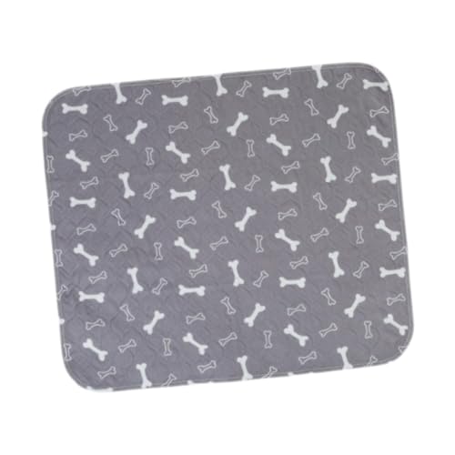 JISADER Waschbares PIPI-Pad für Hunde, Trainingspad für Haustiere, Welpenpad für das Welpentraining, Grau, L JISADER Waschbares PIPI-Pad für Hunde, Trainingspad für Haustiere, Welpenpad für das Welpentraining, Grau, L von JISADER