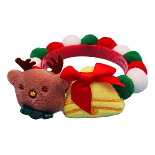 JISADER Weihnachtsschal, Halsbekleidung, Mini-Tierschal, Partykleid, Ball, Haustier, Hund, Halskette, Schal für Familienfeiern, XS Elch JISADER Weihnachtsschal, Halsbekleidung, Mini-Tierschal, Partykleid, Ball, Haustier, Hund, Halskette, Schal für Familienfeiern, XS Elch von JISADER