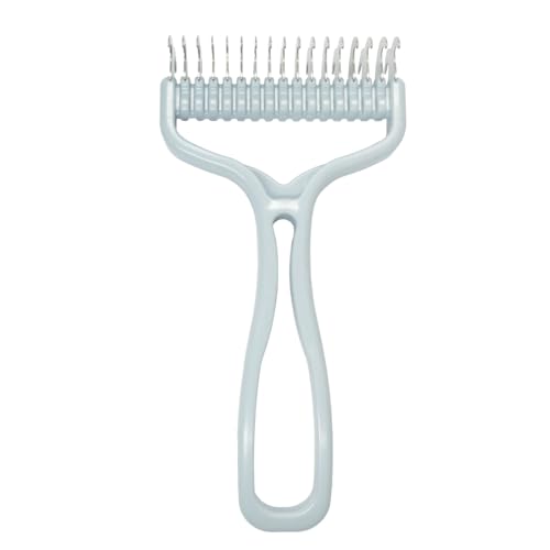 JITNGM 1PC Shampoo-Bürste Mit Seifenspender, Haustier Hunde Shampoo-Spender-Bürste, Katzen Massagekamm, Grooming Scrubber Duschbürste, Für Haustiere Dusche Tägliche Reinigung (BL, L) von JITNGM