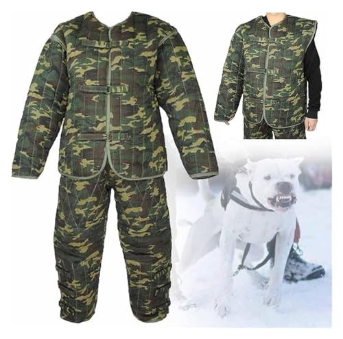 JIURUOZ Trainings-Hundeschutzkleidung, Hundetrainingsanzug, Schutzkleidung for das Training von Hunden, Professioneller Anzug mit Beißärmeln for Hunde JIURUOZ Trainings-Hundeschutzkleidung, Hundetrainingsanzug, Schutzkleidung for das Training von Hunden, Professioneller Anzug mit Beißärmeln for Hunde von JIURUOZ