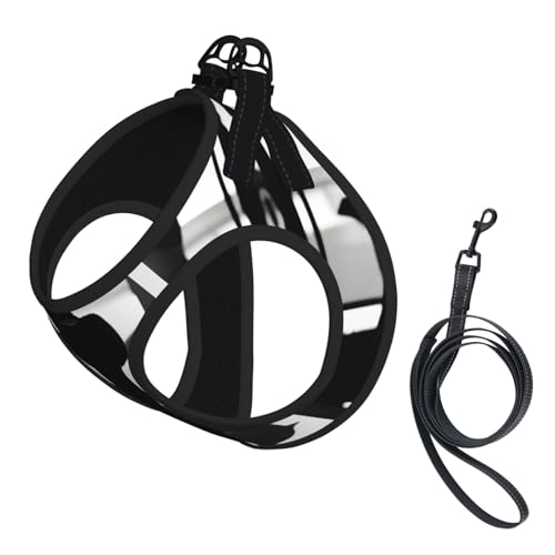 Hundegeschirr mit Leine, verstellbar, reflektierend, für Welpen, Welpen, Haustiere, mit Liebe-Aufdruck Hundegeschirr mit Leine, verstellbar, reflektierend, für Welpen, Welpen, Haustiere, mit Liebe-Aufdruck von JIUTY