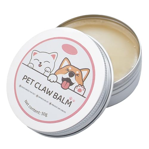 JJHXM 50g pfotenbalsam Hund,Hundepfotenbalsam,Pfotenpflege für Hunde im Winter,Hunde Zubehör,Hund Pfotenpflege,Pfotenbalsam Katze,Natürliche Pfotenpflege für Hunde & Katzen JJHXM 50g pfotenbalsam Hund,Hundepfotenbalsam,Pfotenpflege für Hunde im Winter,Hunde Zubehör,Hund Pfotenpflege,Pfotenbalsam Katze,Natürliche Pfotenpflege für Hunde & Katzen von JJHXM