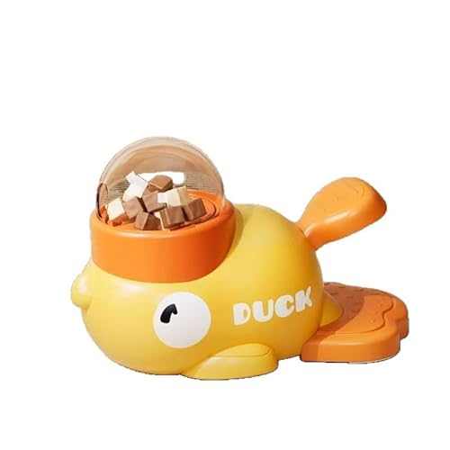 JJIAGOLD Entenspender Katze Hund Spielzeug Leckerli Puzzle Spiel mit gefriergetrockneten Snacks Langsamer Feeder für schnelle Esser Langeweile Buster für Haustiere zu Hause JJIAGOLD Entenspender Katze Hund Spielzeug Leckerli Puzzle Spiel mit gefriergetrockneten Snacks Langsamer Feeder für schnelle Esser Langeweile Buster für Haustiere zu Hause von JJIAGOLD