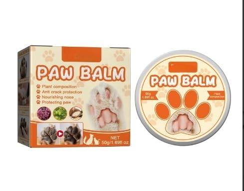 JJIAGOLD Pfotenbalsam für Katzen und Hunde – Feuchtigkeitsspendendes Haustierpfotenwachs und Balsam, lecksicherer Haustierpfotenschutz, rissige Pfotenpolster, Reparatur für trockene Nasen und Pfoten JJIAGOLD Pfotenbalsam für Katzen und Hunde – Feuchtigkeitsspendendes Haustierpfotenwachs und Balsam, lecksicherer Haustierpfotenschutz, rissige Pfotenpolster, Reparatur für trockene Nasen und Pfoten von JJIAGOLD