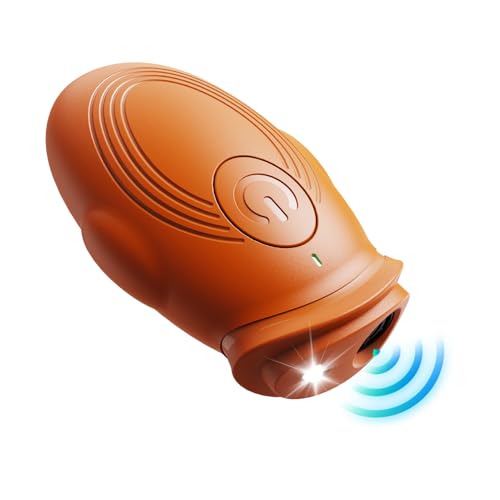 JJIW Hundeabwehr Ultraschall, Hundeabwehr, Indoor/Outdoor Bellen-Deterrent-GeräT, Eignet Sich FüR Alle Hunderassen – Stoppt Bellen, Springen Und Aggression Ohne Schreien (Orange) von JJIW