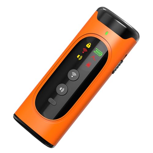 JJIW Hundeabwehr Ultraschall, Hundeabwehr, Indoor/Outdoor Bellen-Deterrent-GeräT, Eignet Sich FüR Alle Hunderassen – Stoppt Bellen, Springen Und Aggression Ohne Schreien (Orange) von JJIW