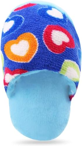 JJLFresheners Hundespielzeug für Welpen, Kauspielzeug mit Quietschgeräusch, Plüsch, Hausschuhform, Haustierzubehör, quietschendes Spielzeug JJLFresheners Hundespielzeug für Welpen, Kauspielzeug mit Quietschgeräusch, Plüsch, Hausschuhform, Haustierzubehör, quietschendes Spielzeug von JJLFresheners